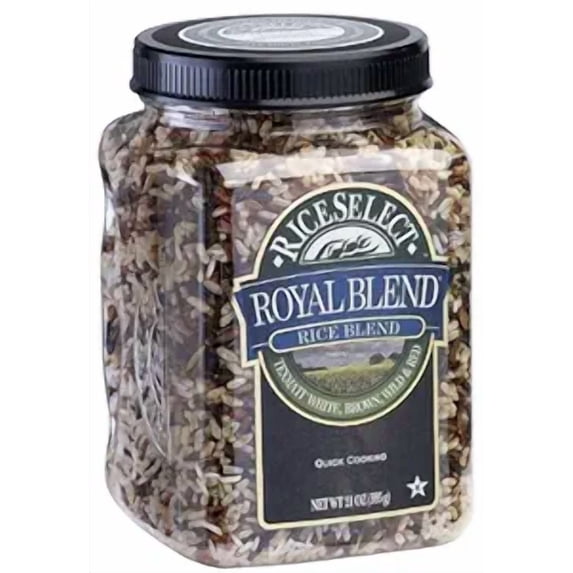 Royal Blend, Texmati White, Brown, Wild, & Red Rice, 21 oz
