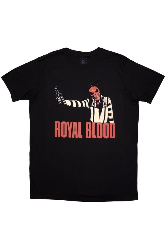 Royal Blood Unisex T-Shirt Oblivion Ghoul (Black) (XX-Large)