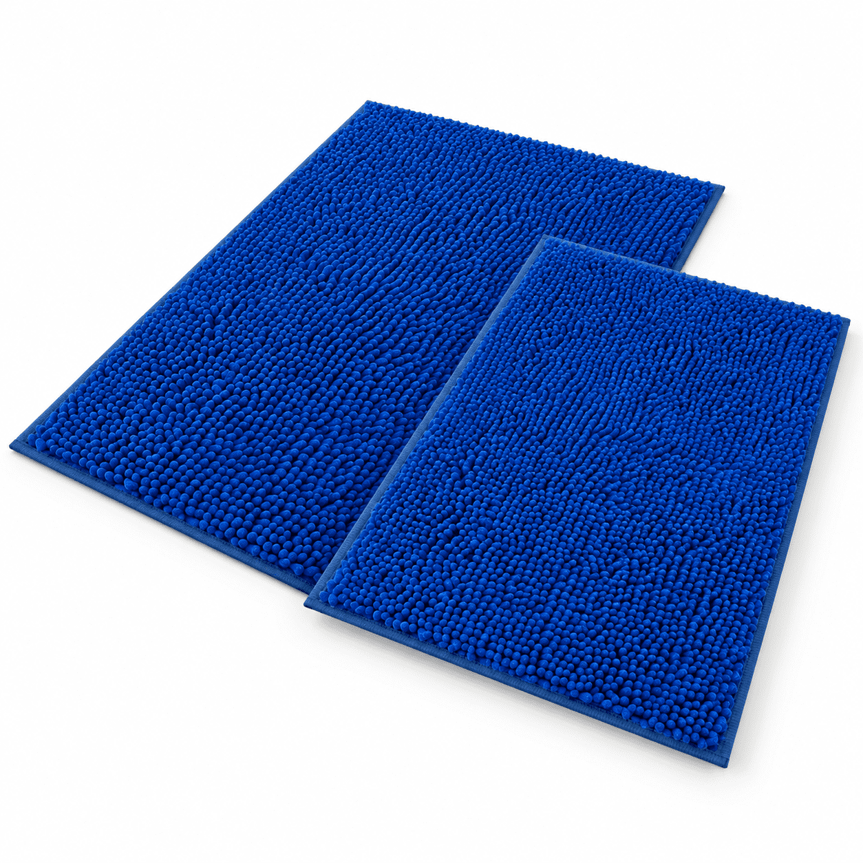 Royal Blue 2-Piece Bath Rug Set 32