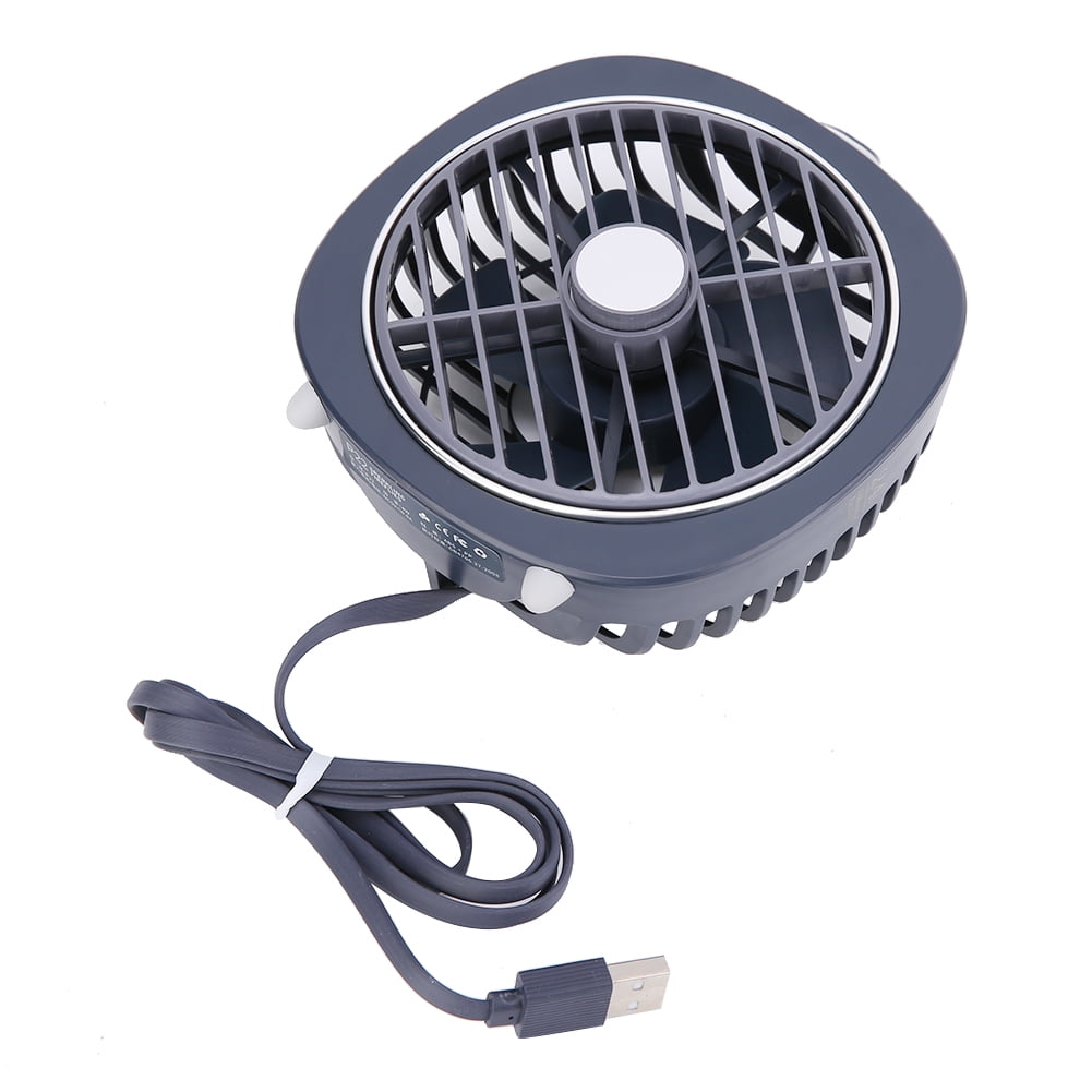 Invero® Mini USB 4-Inch Tilting Desktop Cooling Fan With Metal Shell And Aluminium Blades Ideal For Home, Office, Laptops, Notebooks, Desktop PC's And More - Simple Plug & Play - Black
