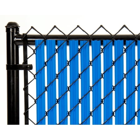 Royal Blue 3ft Ridged Slat for Chain Link Fence