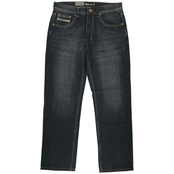 Royal Blue 82028 Men's Straight Fit Jeans Blue