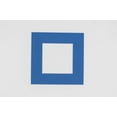 thumbnail image 1 of Royal Blue Acid Free 7x7 Square Picture Frame Mat with White Core Bevel Cut for 5x5 Pictures - Fits, 1 of 3