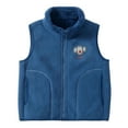 thumbnail image 1 of Royal Blue Boy Girl Kids Girl Boy Print Collared Neck Fleece Lined Sherpa Vest Jackets Outfit for Kid Camisole Tank Thermal Thick Fuzzy Cardigan Winter Fall Zip Up 2025 4 Years, 1 of 3
