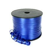 Offray Ribbon, Royal Blue 1 1/2 inch Wired Edge Woven Ribbon for