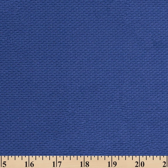 Royal Blue DriCloth Microfiber Jersey Fabric Athletic Polyester Spandex 60" Wide Stretch Sold BTY