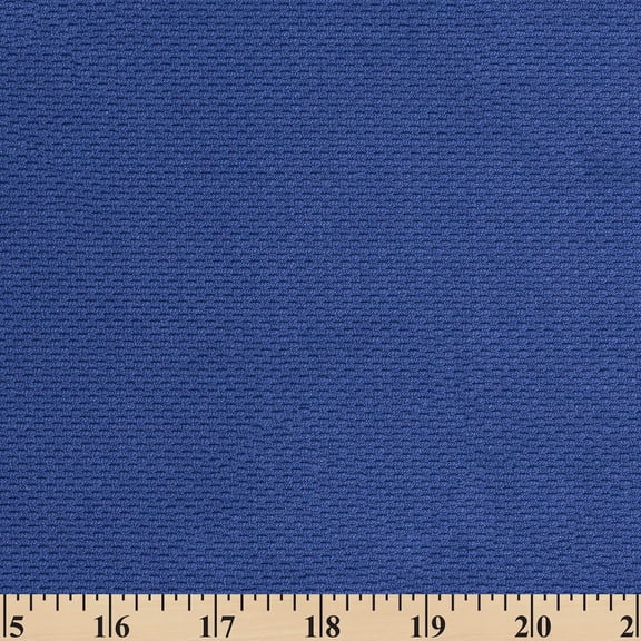 Royal Blue DriCloth Microfiber Jersey Fabric Athletic Polyester Spandex 60" Wide Stretch Sold BTY