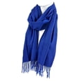 thumbnail image 1 of Royal Blue Fall/Winter Scarf for Men & Women-Solid Color Soft Feel Acrylic Scarves, 1 of 1