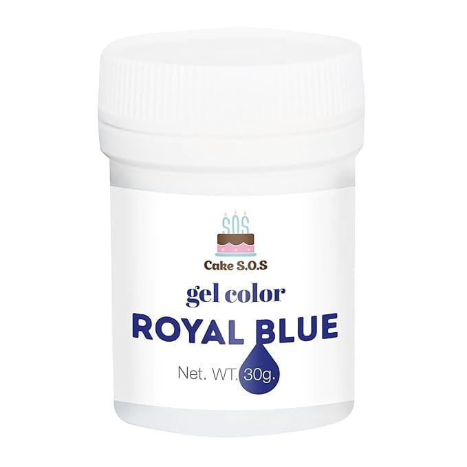 Royal Blue Gel Color, 30 grams