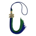 thumbnail image 1 of Endea Graduation Royal Blue/Green Graduation Tassel with Gold Date Drop, 1 of 11