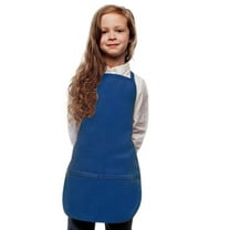 Royal Blue Kids Art Smock Apron by My Little Doc