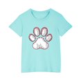 thumbnail image 1 of Royal Blue Kids Girl Boy Boat Neck T Shirts Work Out Gym Lounge Jogger Tee Tops for Kid Short Sleeve Baseball Graphic Cute Basic Fall Summer Shirts 2026 Clothing Fashion 4 Years, 1 of 5