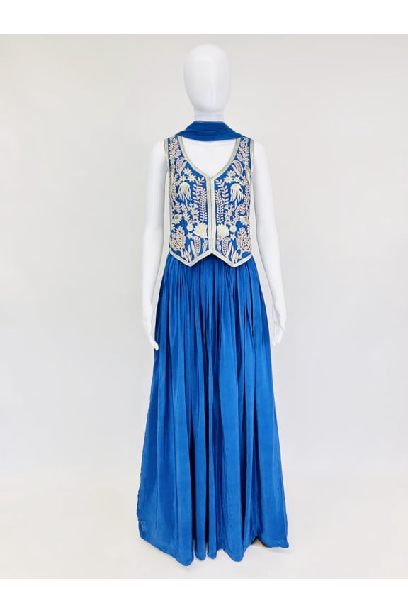 Royal Blue Lehnga Set