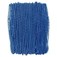 thumbnail image 1 of Royal Blue Mardi Gras Beads - 33 inch 7mm, 72 Necklaces, 1 of 7