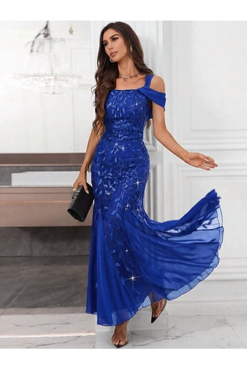 walmart royal blue dress Stunning Dresses Styling a Sweater with NA-07.27.26AM Color:5 Looking for that effortless
