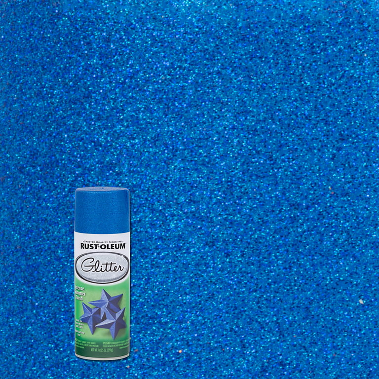 Royal Blue, Rust-Oleum Specialty Glitter Spray Paint- 10.25, 6 Pack