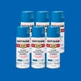thumbnail image 1 of 6 Pack, Royal Blue, Rust-Oleum Stops Rust Gloss Protective Enamel Spray Paint-7727830, 12 oz, 1 of 10