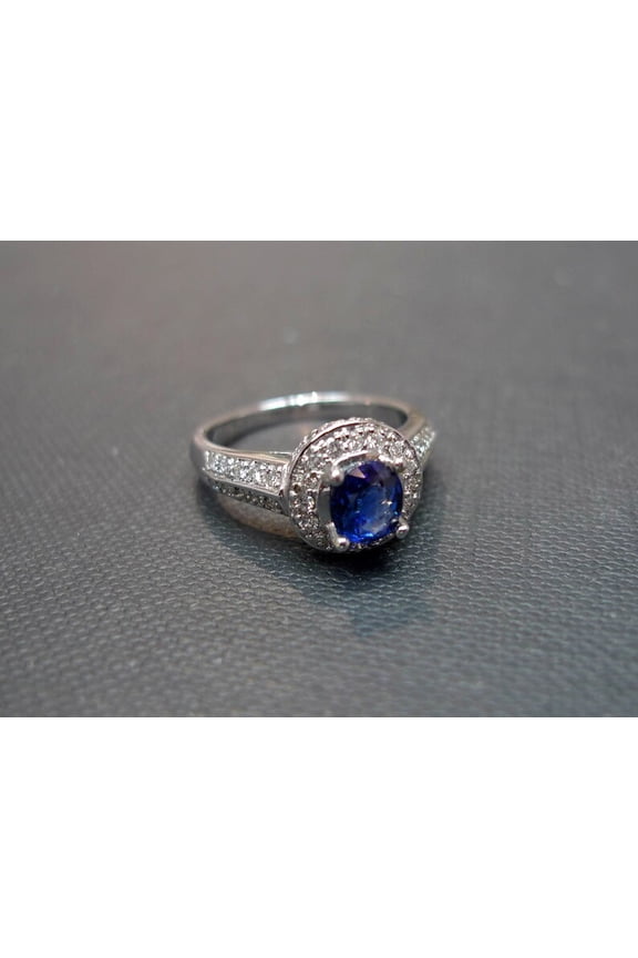 Royal Blue Sapphire Ring, Handmade Blue Sapphire Ring, Sapphire Solitaire Ring, Ceylon Blue Sapphire Ring for Men's, Gift for Her.