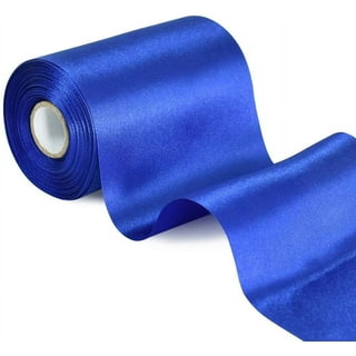 Grand Opening Kit-Ribbon, 10 inch Metallic Blue Bows, & Blue Handle  Scissors-Easy Ribbon Cutting Ceremonial Supplies Pack (Blue Kit)