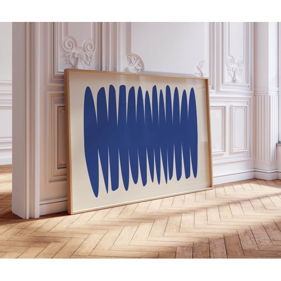 Royal Blue Single Element Wall Decor