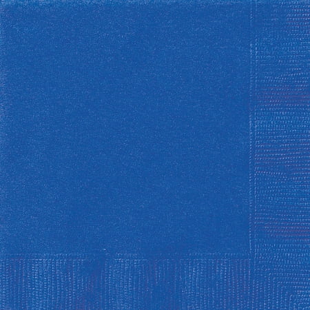 Royal Blue Solid Luncheon Napkins, 20ct