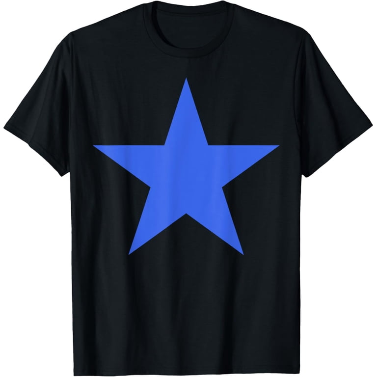 Royal Blue Star T-Shirt Royal Blue Star Shirt T-Shirt