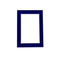 thumbnail image 1 of Royal Blue Suede Acid Free 20x24 Picture Frame Mats with White Core Bevel Cut for 16x20 Pictures -, 1 of 3