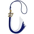 thumbnail image 1 of Endea Graduation Royal Blue/White Graduation Tassel with Gold Date Drop, 1 of 9
