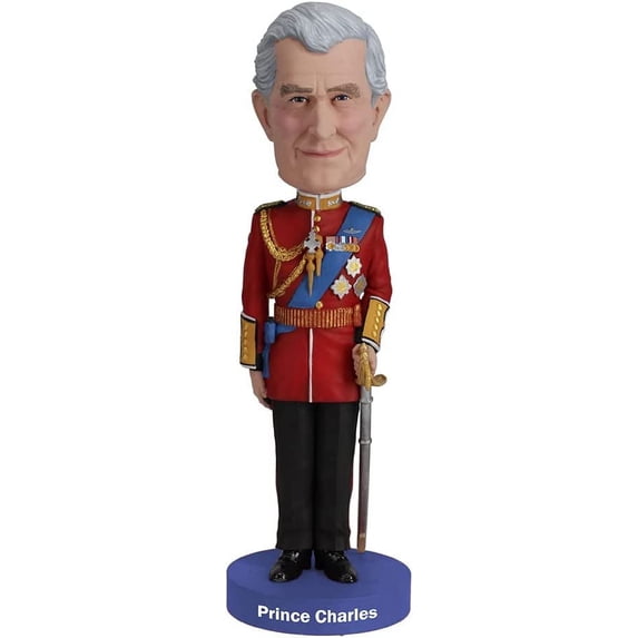 Royal Bobbles Charles III Nostalgic Limited Edition Prince Bobblehead 13246