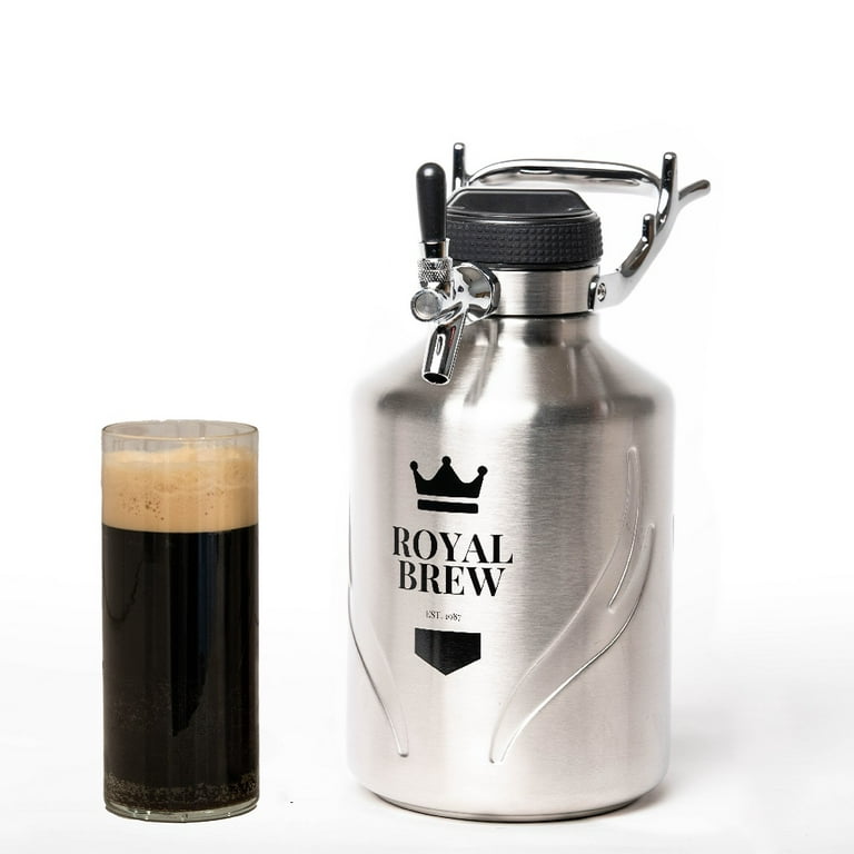 Royal Brew Nitro Cold Brew Coffee Growler // 64 oz (Stainless Steel) - Royal  Kitchen Co. - Touch of Modern