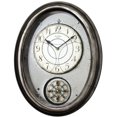 thumbnail image 1 of Royal Brilliance Musical Wall Clock Brown, 1 of 2