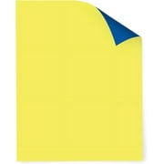 Royal Brites Dual Color Large Poster Board 22"x28” Blue/Yellow Board for School and Work Projects, Arts & Crafts, Ideal for Signs, Events & Outdoor Use, Water-Resistant Poster Boards, Pack of 25