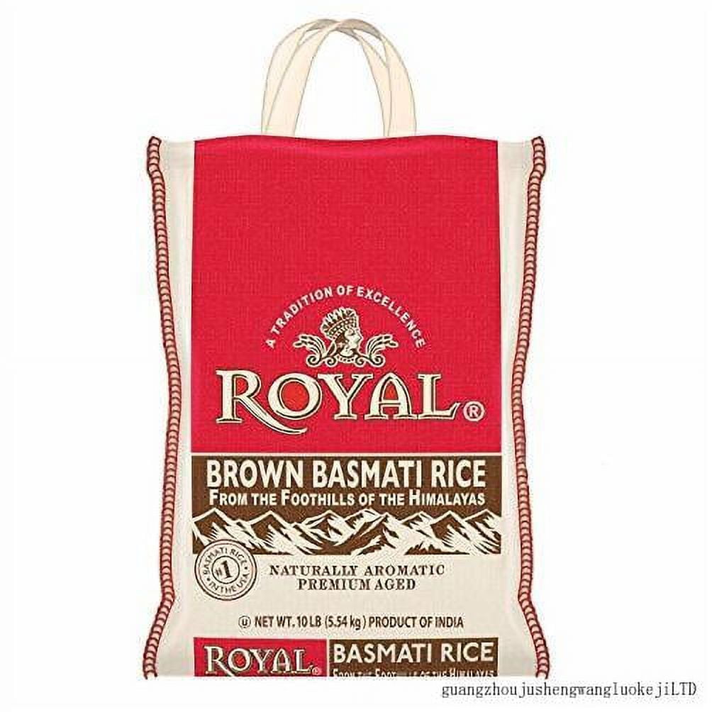 Royal Brown Basmati Rice, 10 Pound Bag