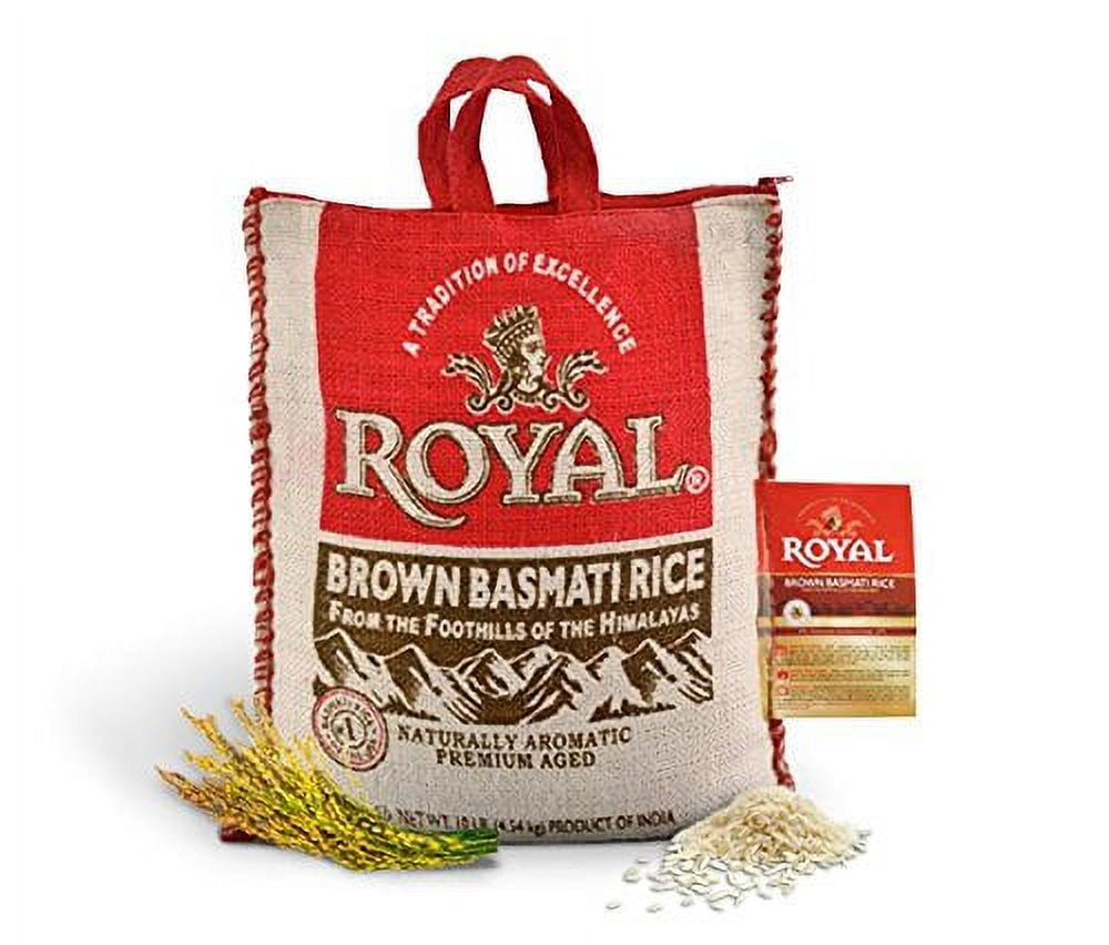 Royal Brown Basmati Rice, 10 lb