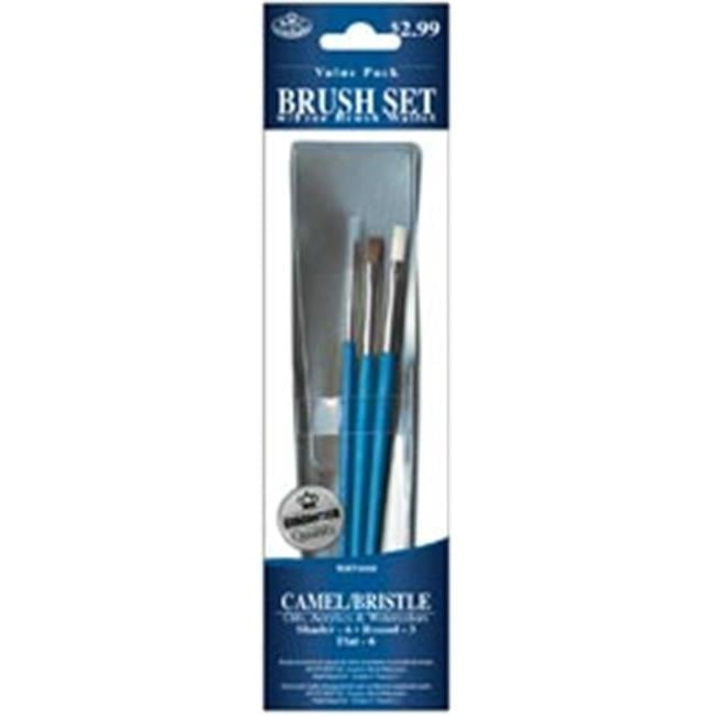 Royal Brush And Langnickel Sable/Camel Brush Set Value Pack