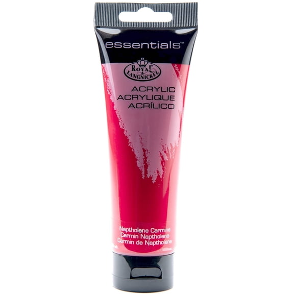 Royal & Langnickel Essentials 120ml Naptholene Carmine Acrylic Artist Paint