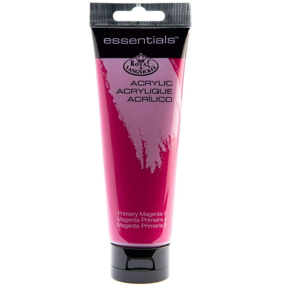 Royal & Langnickel Essentials Acrylic Paint - Primary Magenta, 120ml
