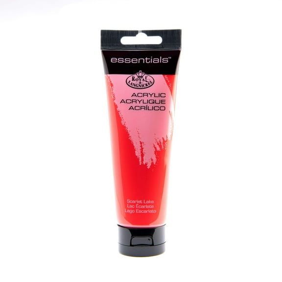 Royal & Langnickel Essentials Acrylic Paint - Scarlet Lake, 120ml