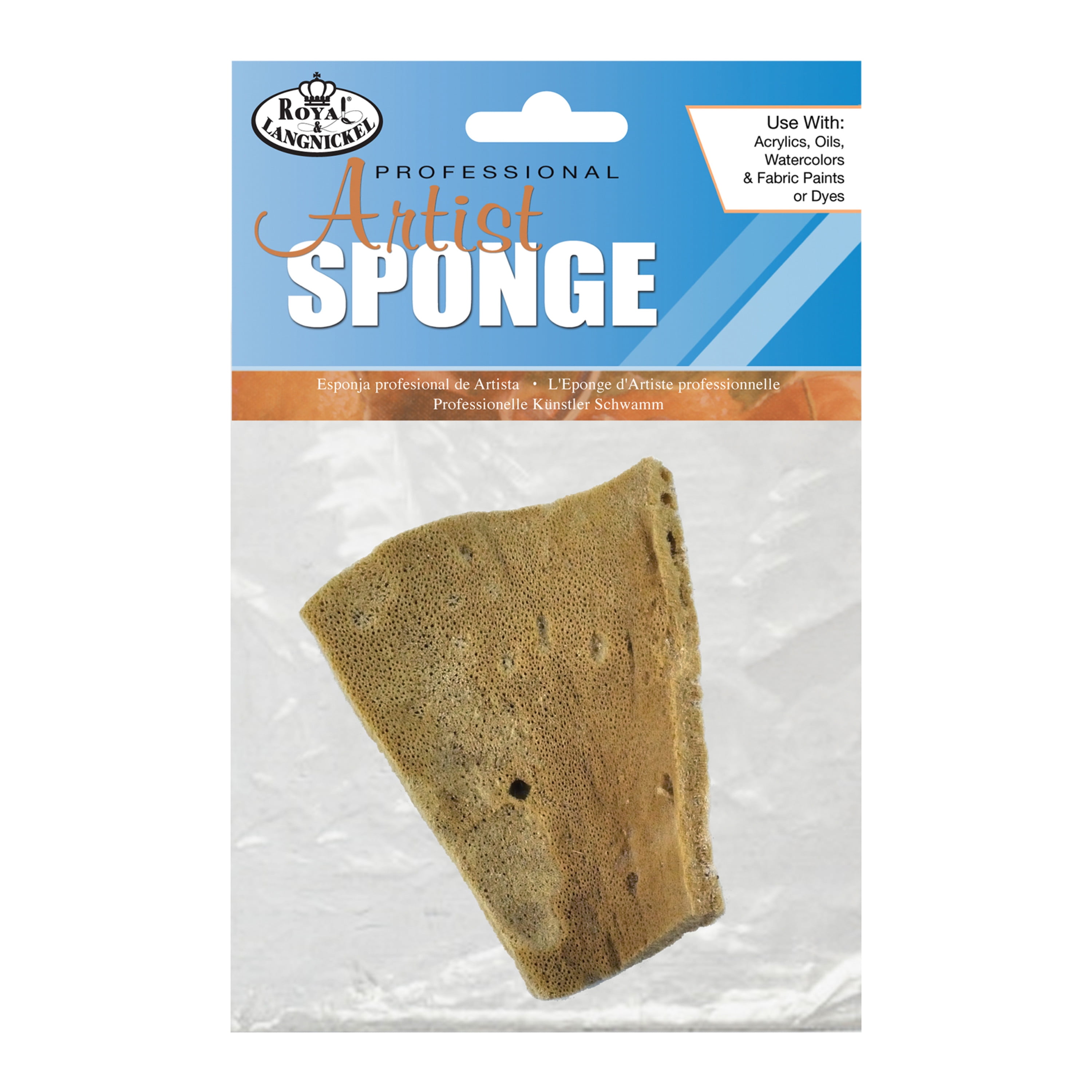 Royal Brush Artist's Sponge, Elephant Ear, 2-1/2 inch-3 inch