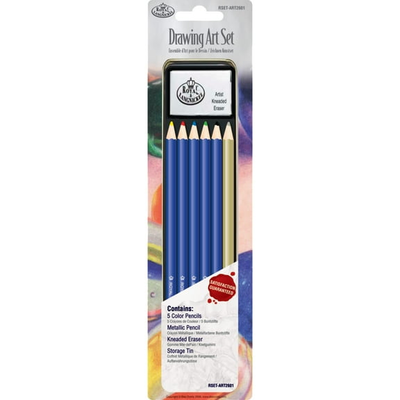 Royal Brush Drawing Art Mini Tin Set