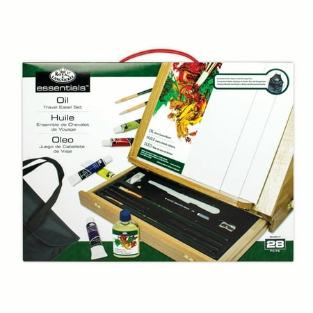 Royal Brush Oil Color Easel Set with Storage Bag