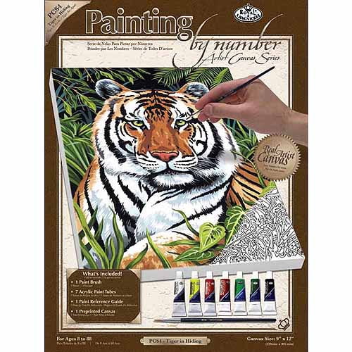Royal Brush Paint By Number Kits, 9" x 12"