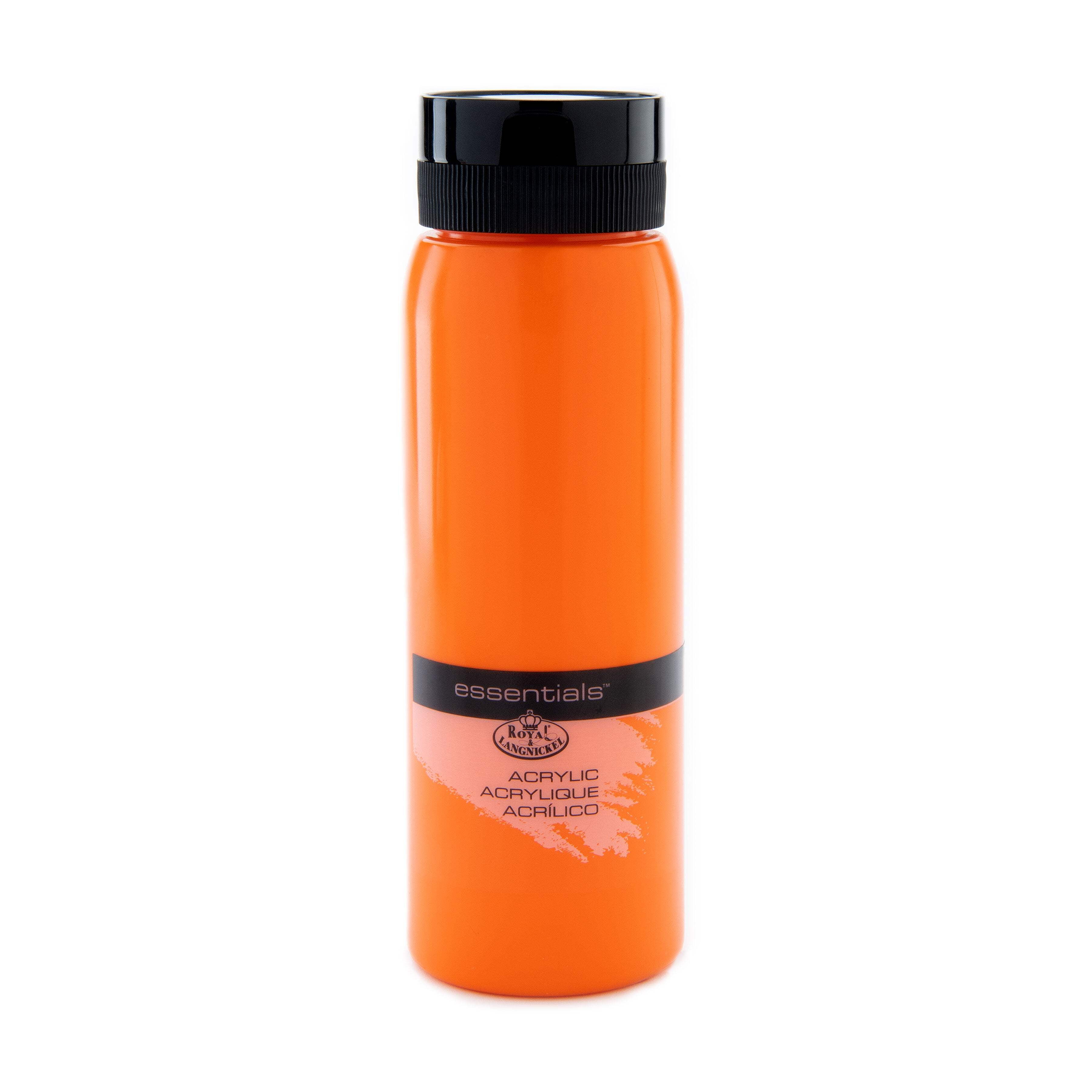 Royal & Langnickel Essentials Acrylic Paint - Cadmium Orange, 1Liter