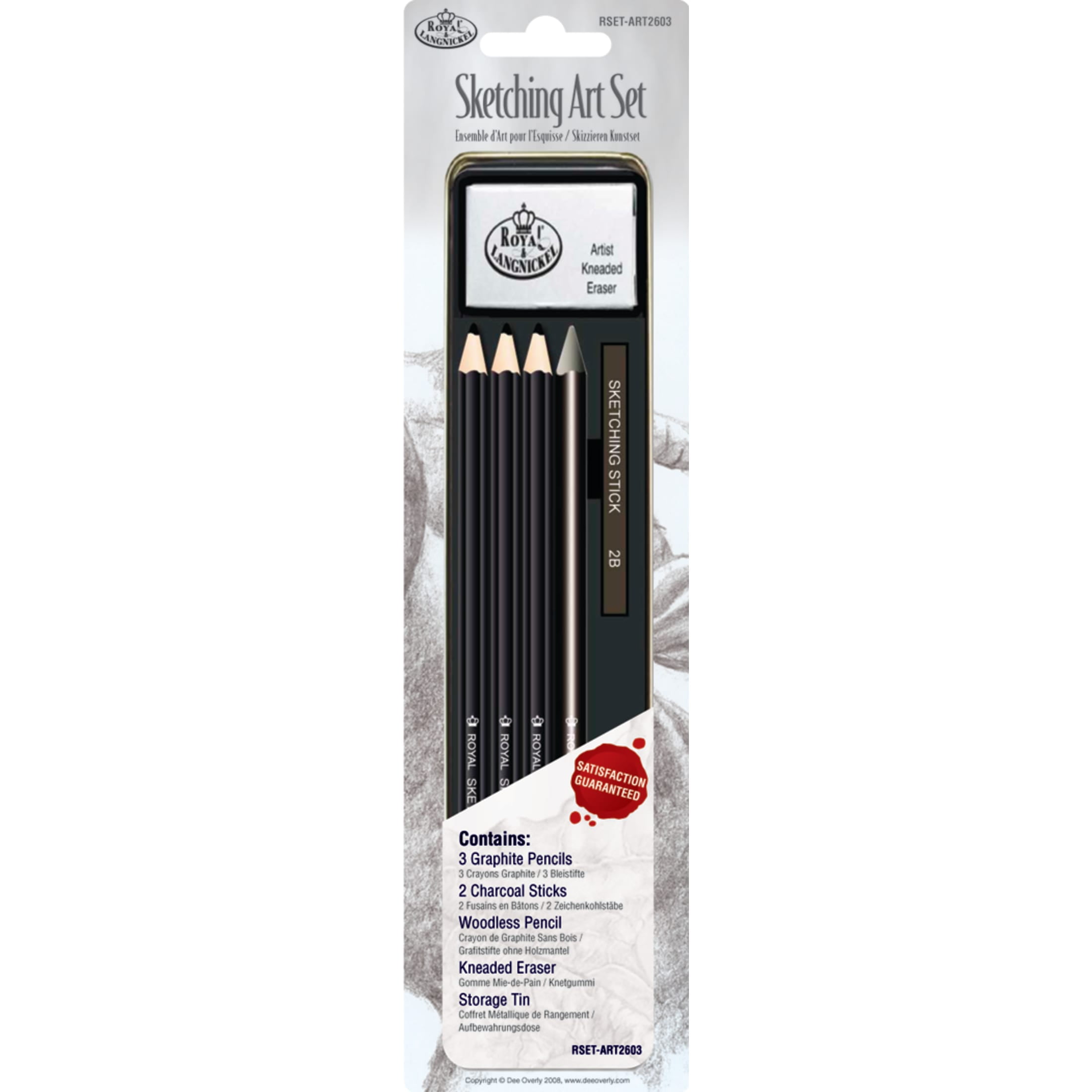 Royal & Langnickel Mini Tin Art Set - Sketching Royal & Langnickel Mini Tin Art Set - Sketching