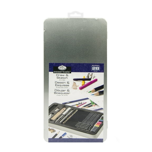 Royal Brush Sketching & Drawing Art Tin Set