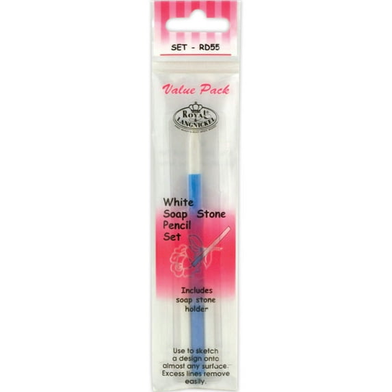 RD55 | 3pc White Soap Stone Pencil Set