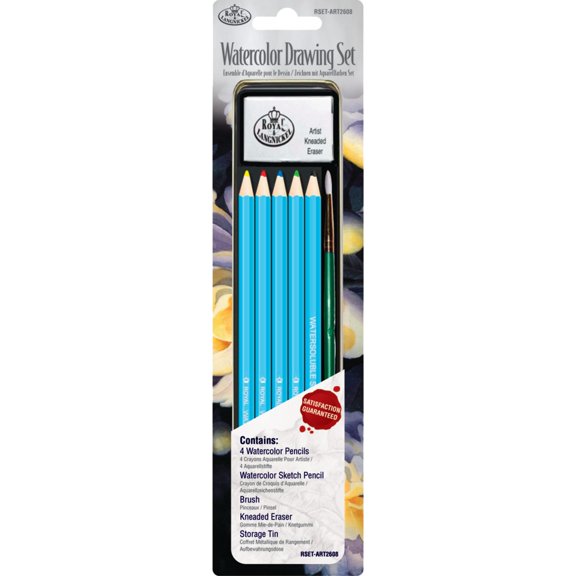 Royal Brush Watercolor Drawing Mini Tin Set