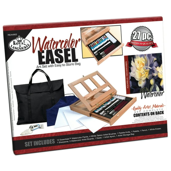 Royal Brush Watercolor Easel Set with Storage Bag