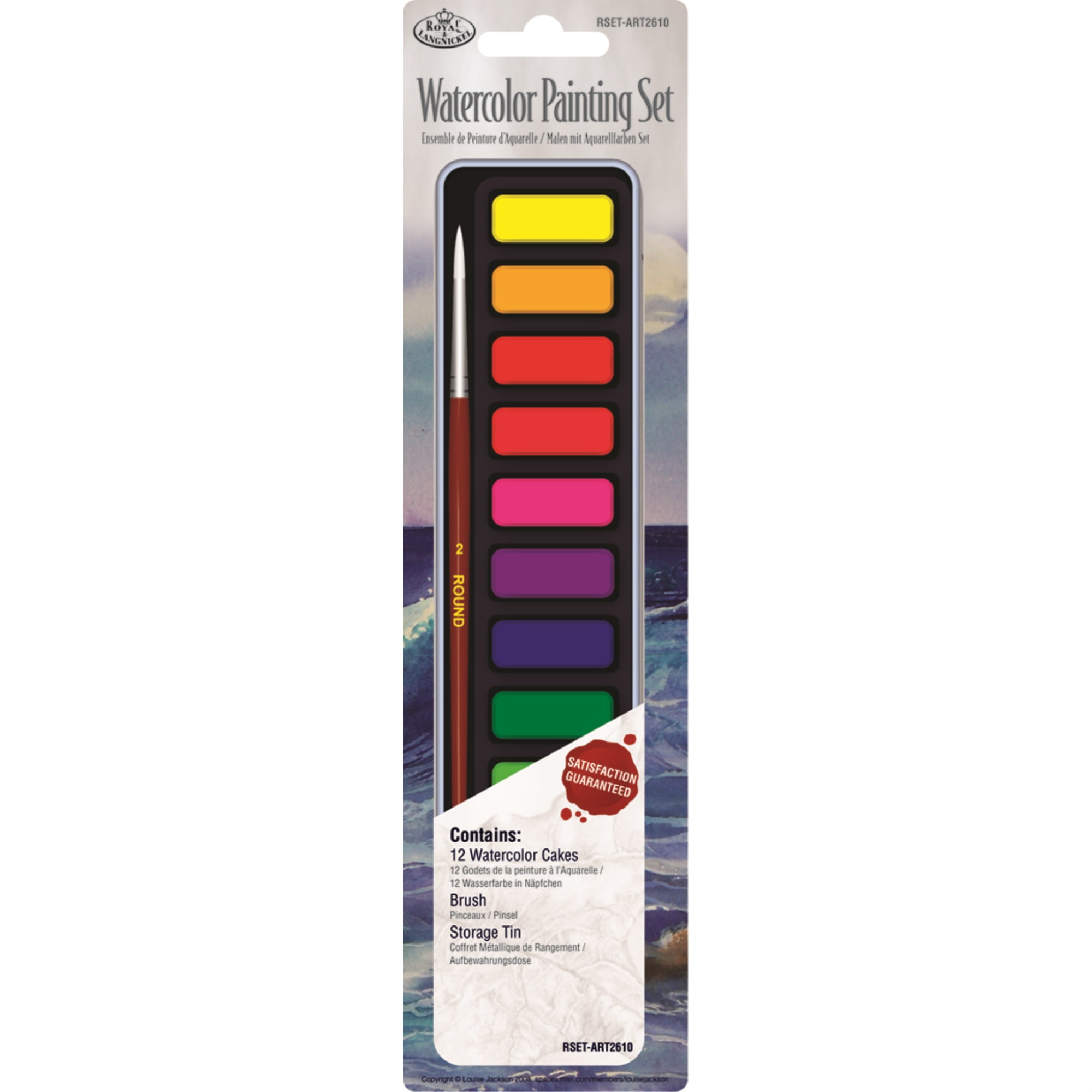 ARTISTRO Watercolor Paint Set, 48 Water Colors for Kids and Adults