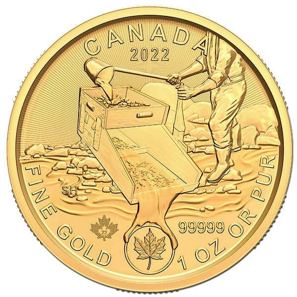 Royal Canadian Mint , Klondike Gold Rush Series - Prospecting for